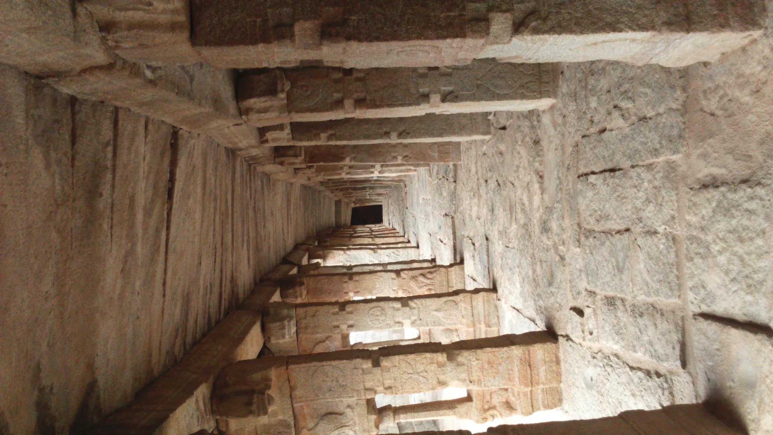 Volunteer at Veerabhadra Temple Lepakshi