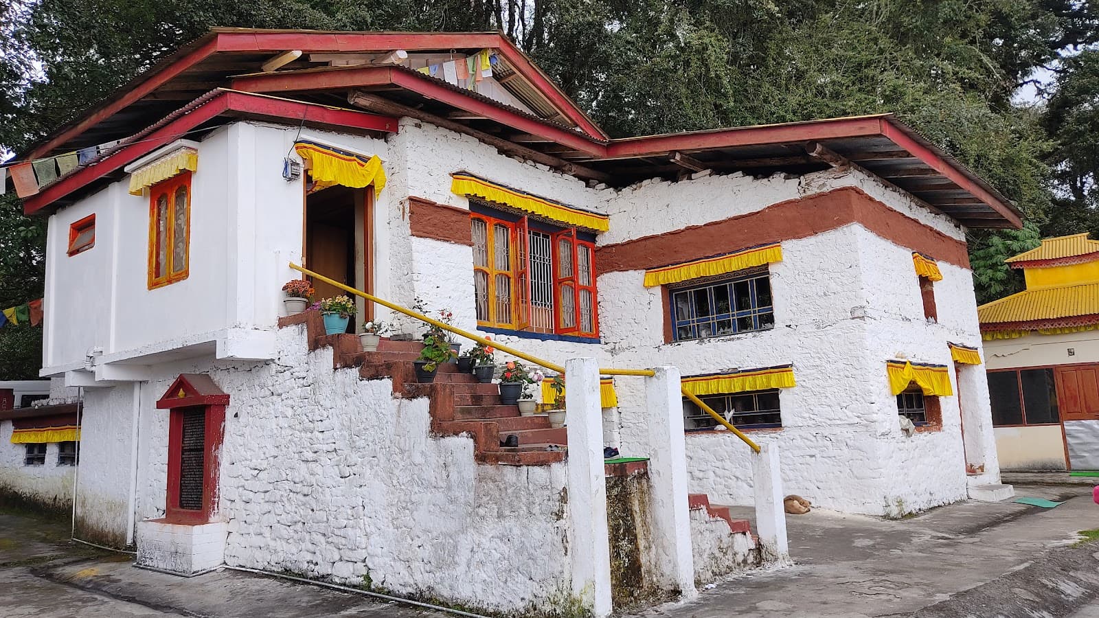 Urgelling Monastery Tawang temple in Tawang (790104), Arunachal Pradesh - Indo-Tibetan architecture style, Dzong architecture style, Pala architecture style, Buddhist Stupa architecture style (Ahom Period) - thumbnail