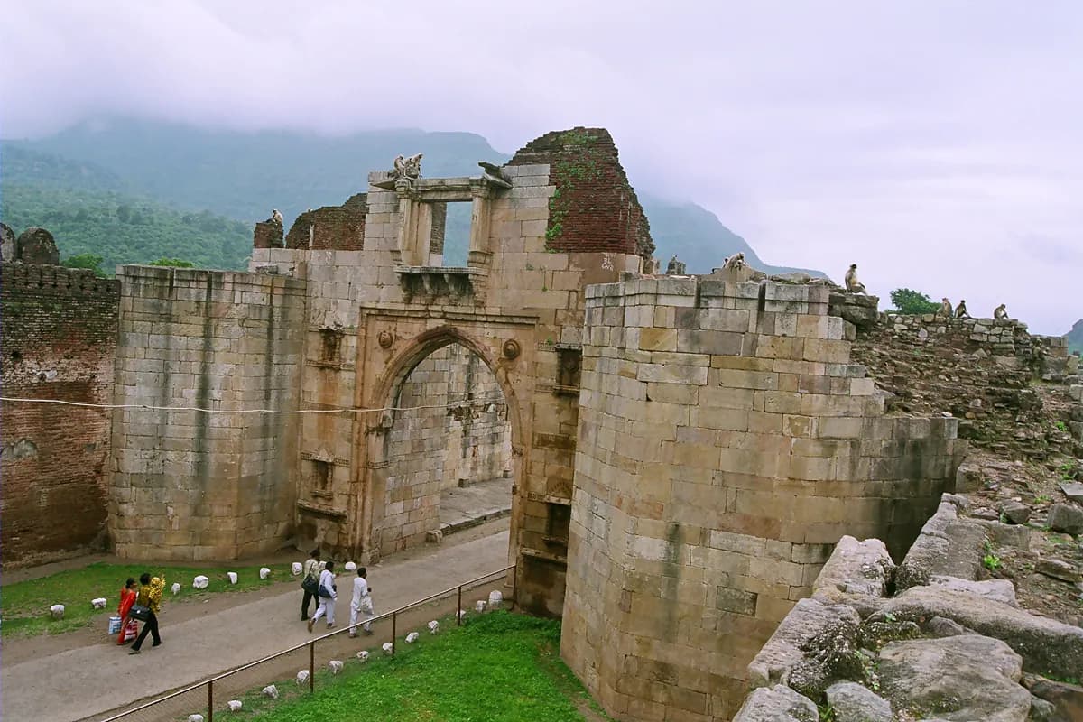 Champaner Fort Champaner Gujarat