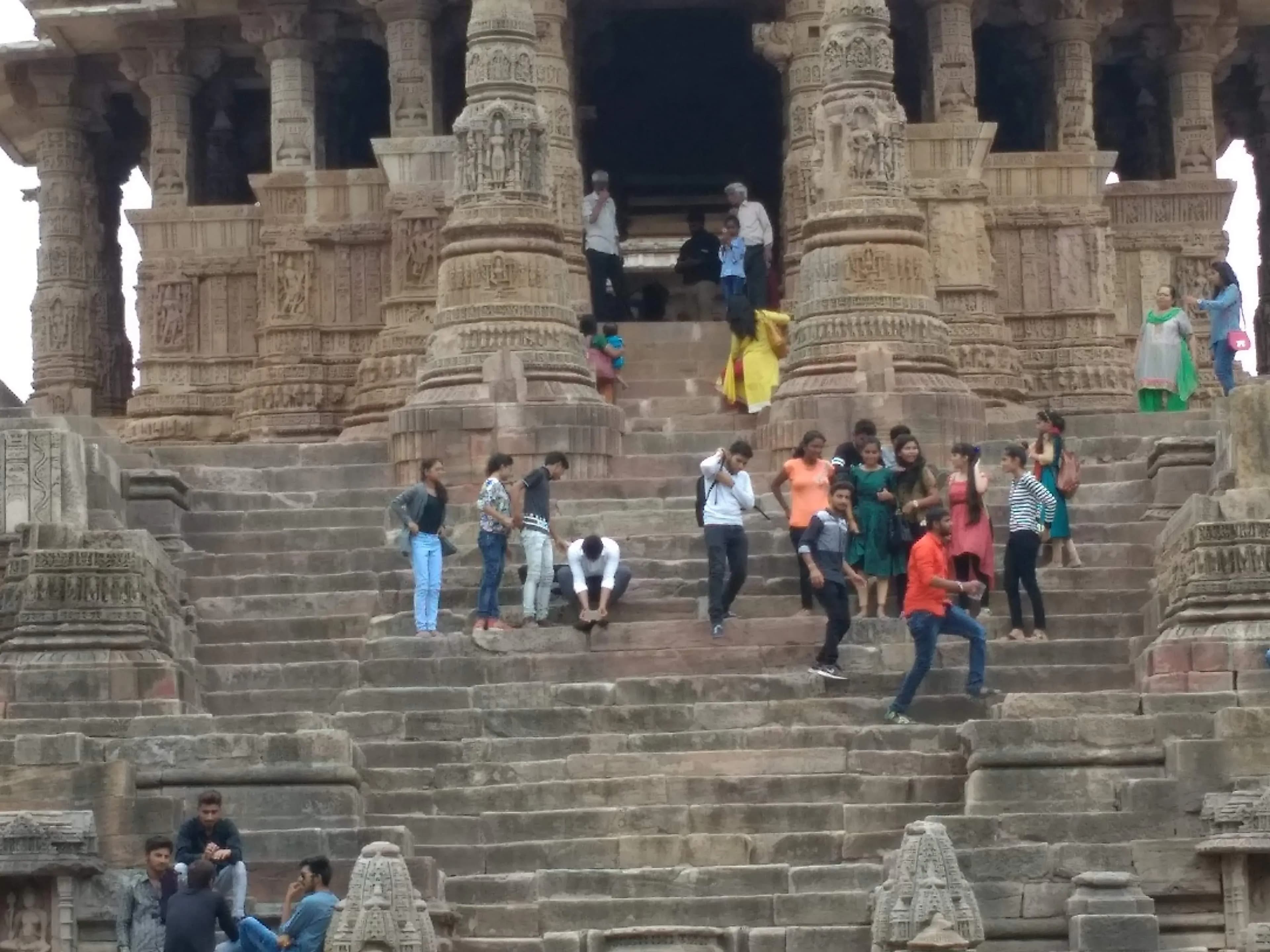 Modhera Sun Temple Mehsana temple in Road Highway, Modhera (384412), Gujarat, India, Gujarat - Maru-Gurjara architecture style, Nagara architecture style, Solanki architecture style, Hindu Temple architecture style (Solanki Period) - thumbnail