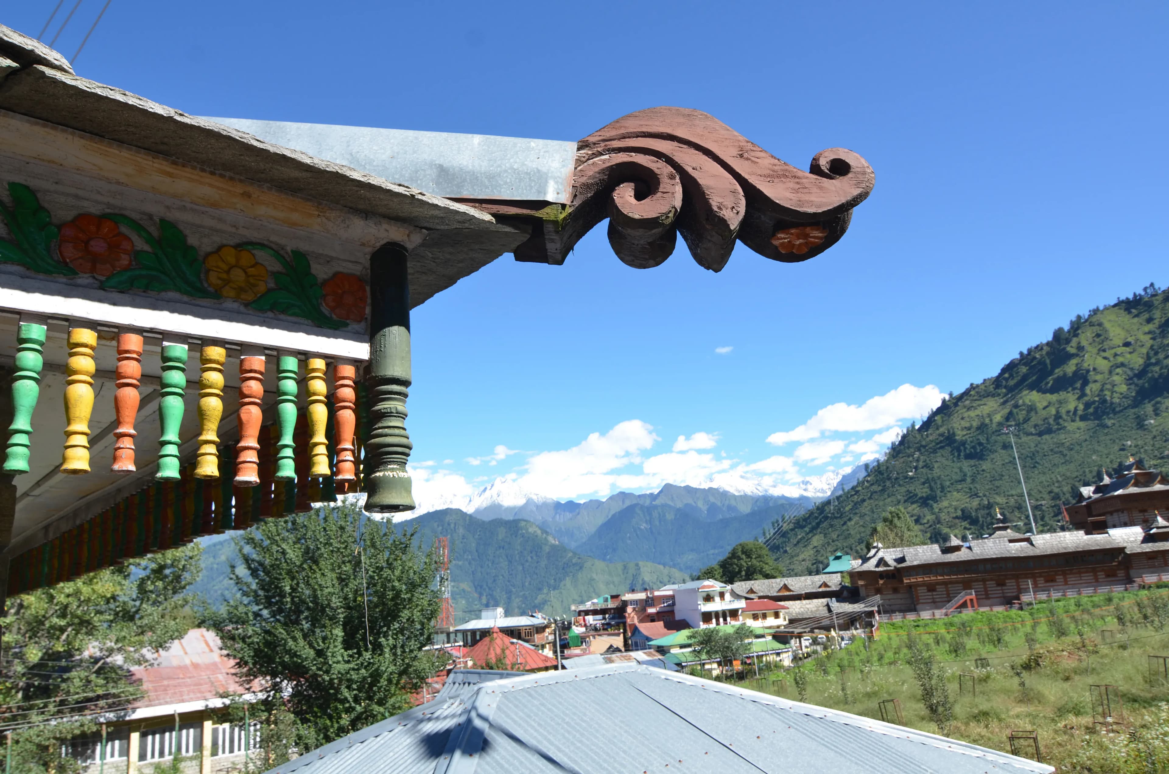 Bhimakali Temple Sarahan temple in Sarahan (172034), Shimla Division, Himachal Pradesh, India, Himachal Pradesh - Kath-Khuni architecture style, Pahari architecture style, Nagara architecture style, Hindu Temple architecture style (Rajput Period) - thumbnail