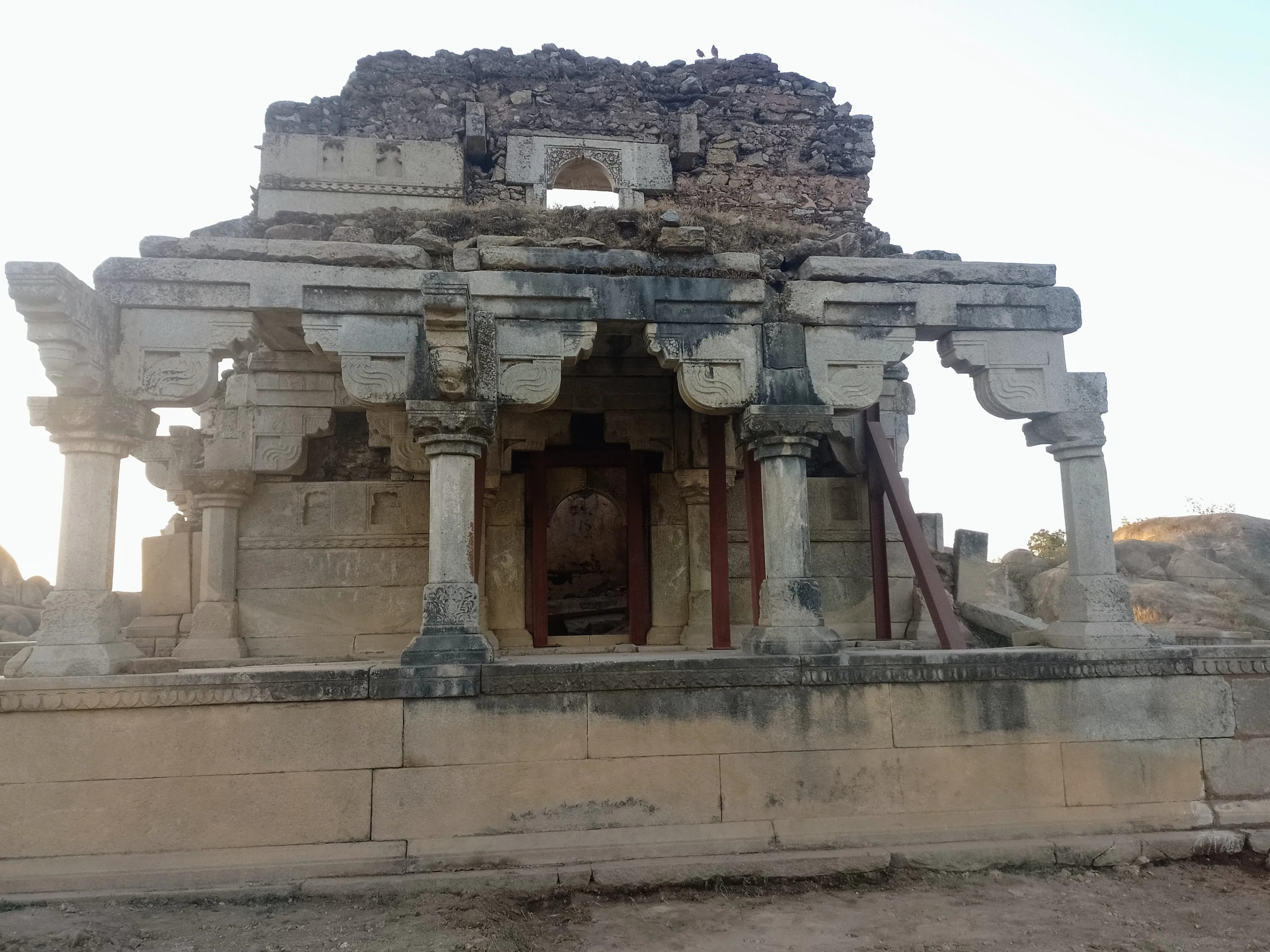 Navratangarh Fort Gumla monument in Nagar (835224), South Chotanagpur Division, Jharkhand, India, Jharkhand - Indo-Saracenic Revival architecture style, Mughal architecture style, Nagara architecture style, Rajput architecture style (Rajput Period) - thumbnail