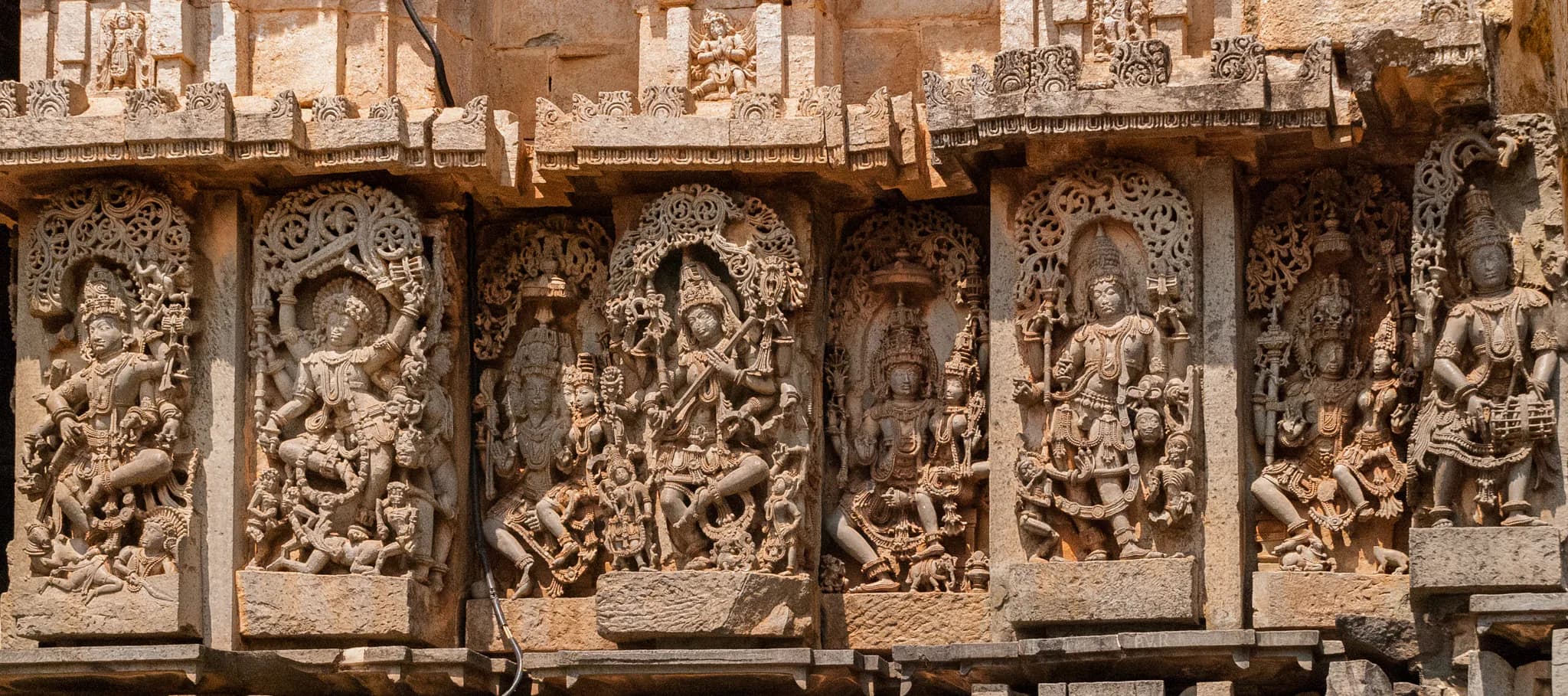 Hoysaleswara Temple Halebidu temple in Halebeedu (573121), Mysore Division, Karnataka, India, Karnataka - Hoysala architecture style, Vesara architecture style, Karnata Dravida architecture style, Hindu Temple architecture style (Hoysala Period) - thumbnail