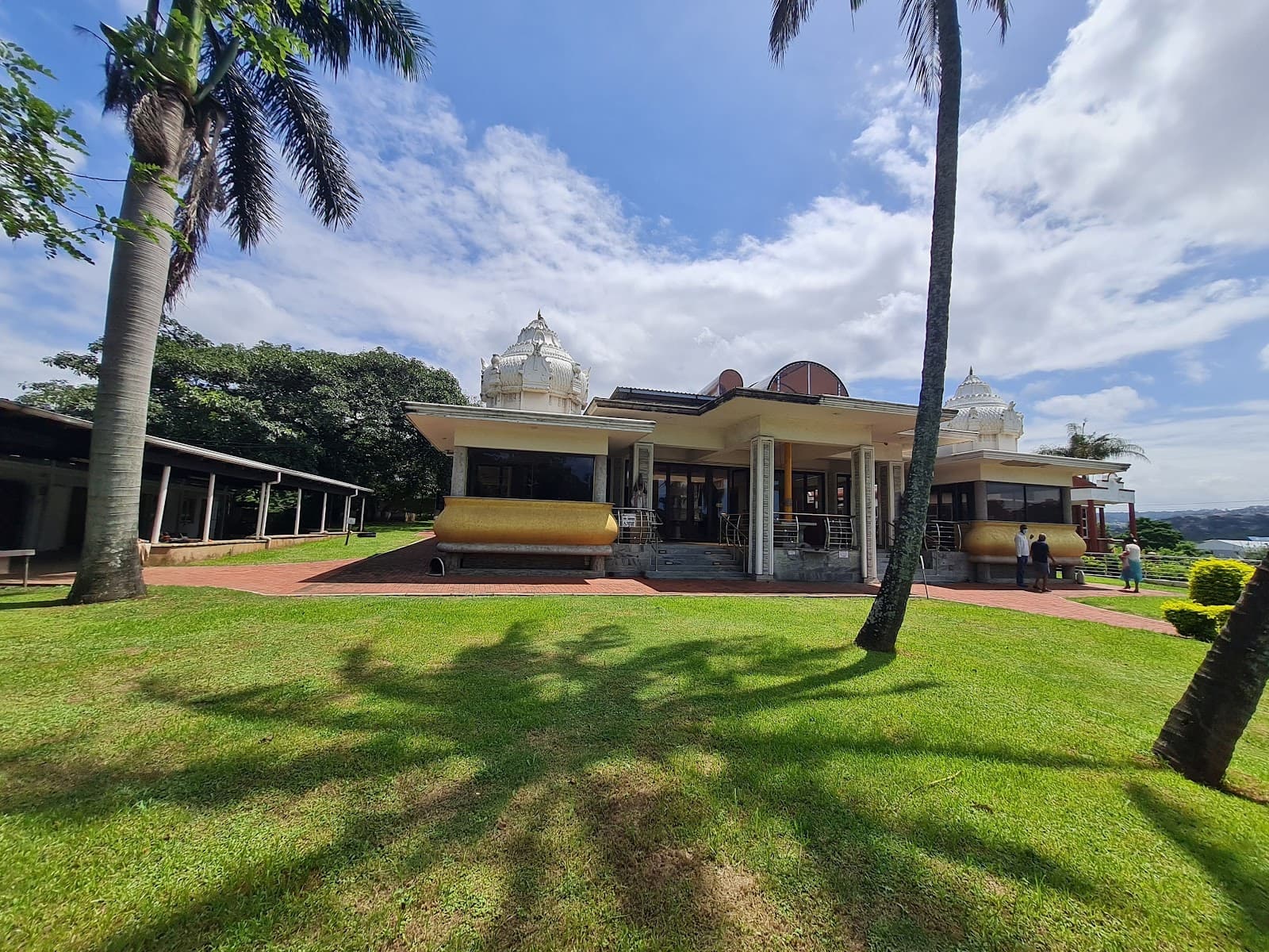 Mariamman Temple Cato Manor Durban temple in Vusi Mzimela Road, Durban (4091), eThekwini Metropolitan Municipality, KwaZulu-Natal, South Africa, KwaZulu-Natal - Dravida architecture style, Indo-Vernacular architecture style, Courtyard architecture style, Stucco architecture style (Colonial Period) - thumbnail