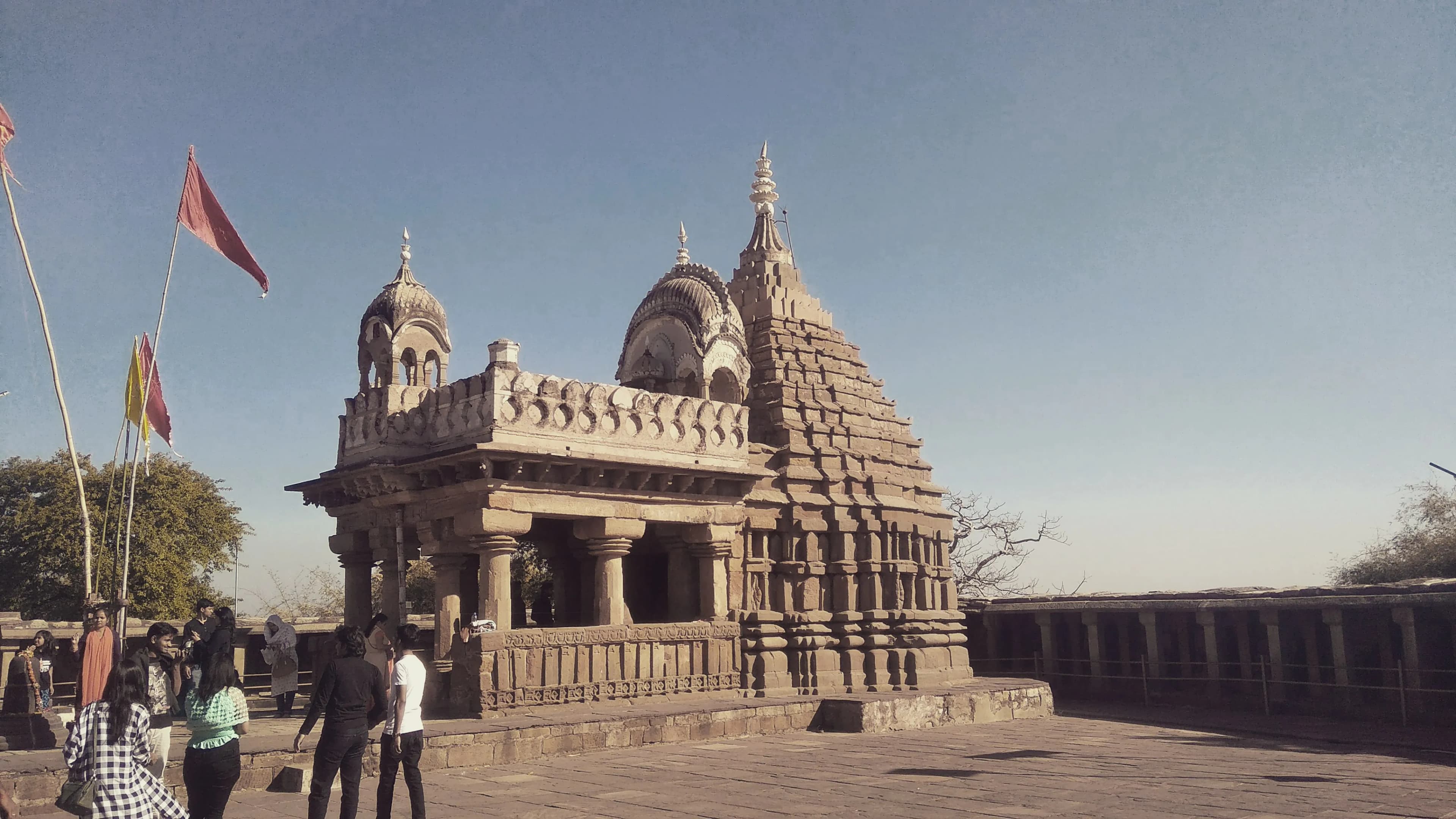 Chausath Yogini Temple Jabalpur temple in Panchvati Garden Bhedaghat, Bhedaghat (483053), Jabalpur Division, Madhya Pradesh, India, Madhya Pradesh - Gurjara-Pratihara architecture style, Nagara architecture style, Central Indian Temple architecture style, Hindu Temple architecture style (Kalachuri Period) - thumbnail