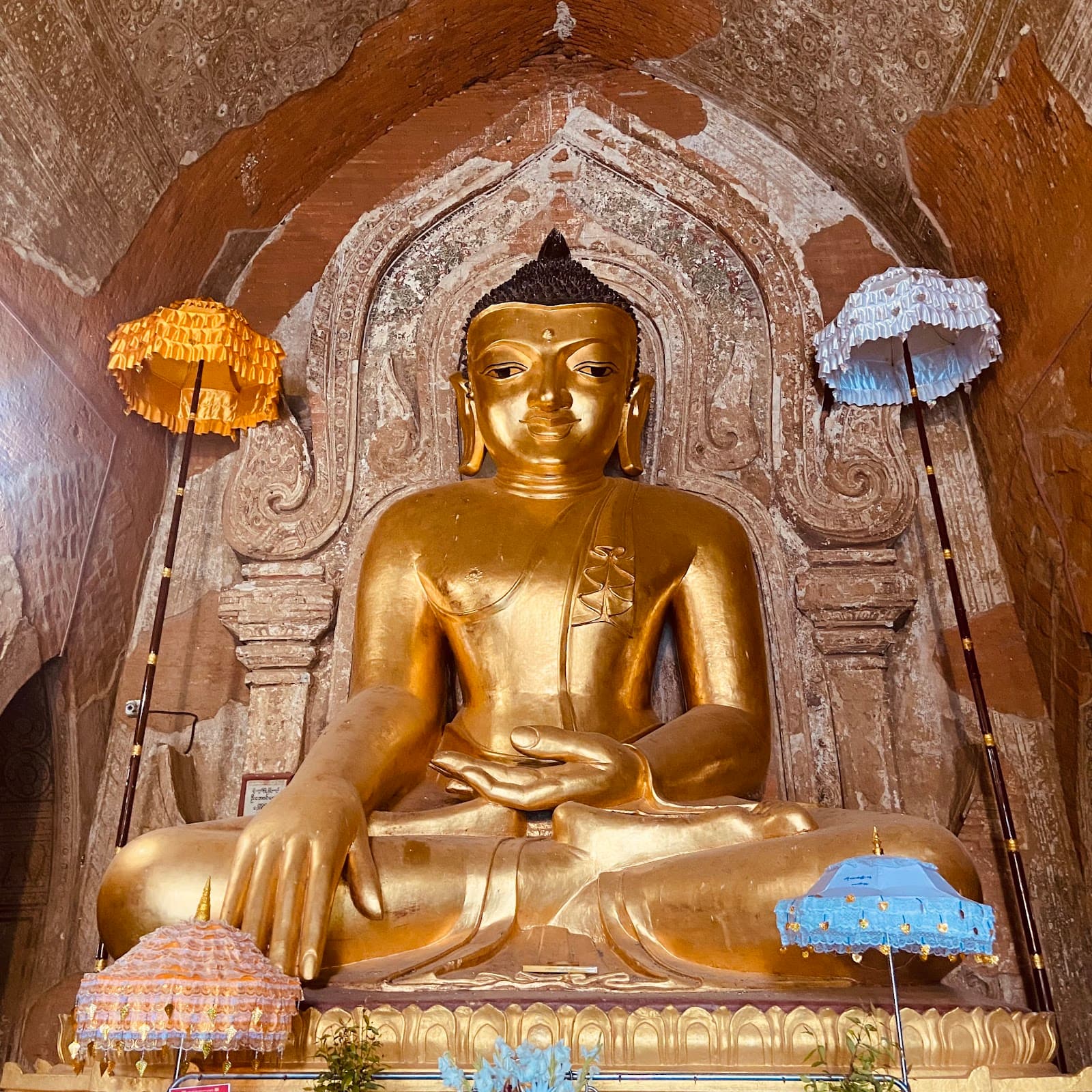 Htilominlo Temple Bagan monument in Nyaung-U, Mandalay Region, Myanmar (Burma), Mandalay - Bagan-Nagara architecture style, Nagara architecture style, Pala-Sena architecture style, Gupta architecture style (Pala Period) - thumbnail
