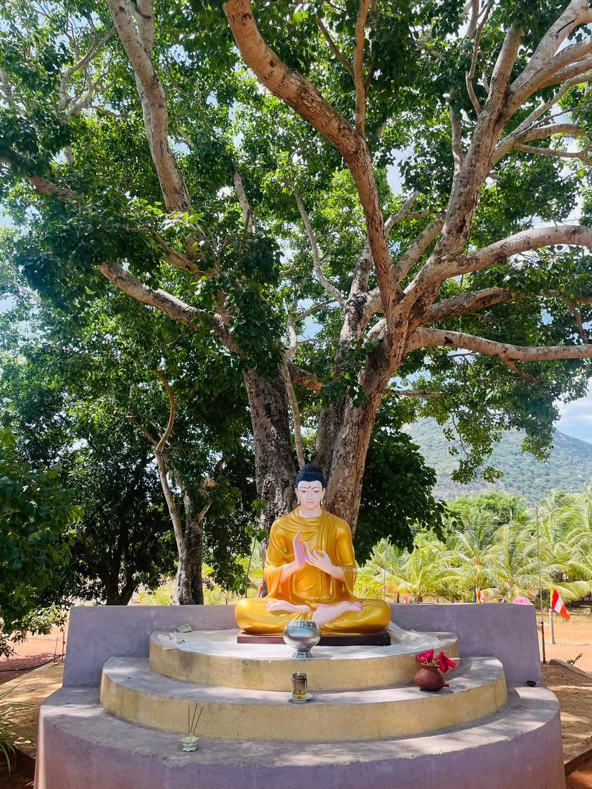 Mihintale Buddhist Monastery Anuradhapura Sri Lanka monastery in Mihintale, Anuradhapura, North Central Province, Sri Lanka, North Central Province - Sri Lankan Buddhist architecture style, Early Anuradhapura architecture style, Mauryan architecture style, Indian Buddhist architecture style (Maurya Period) - thumbnail