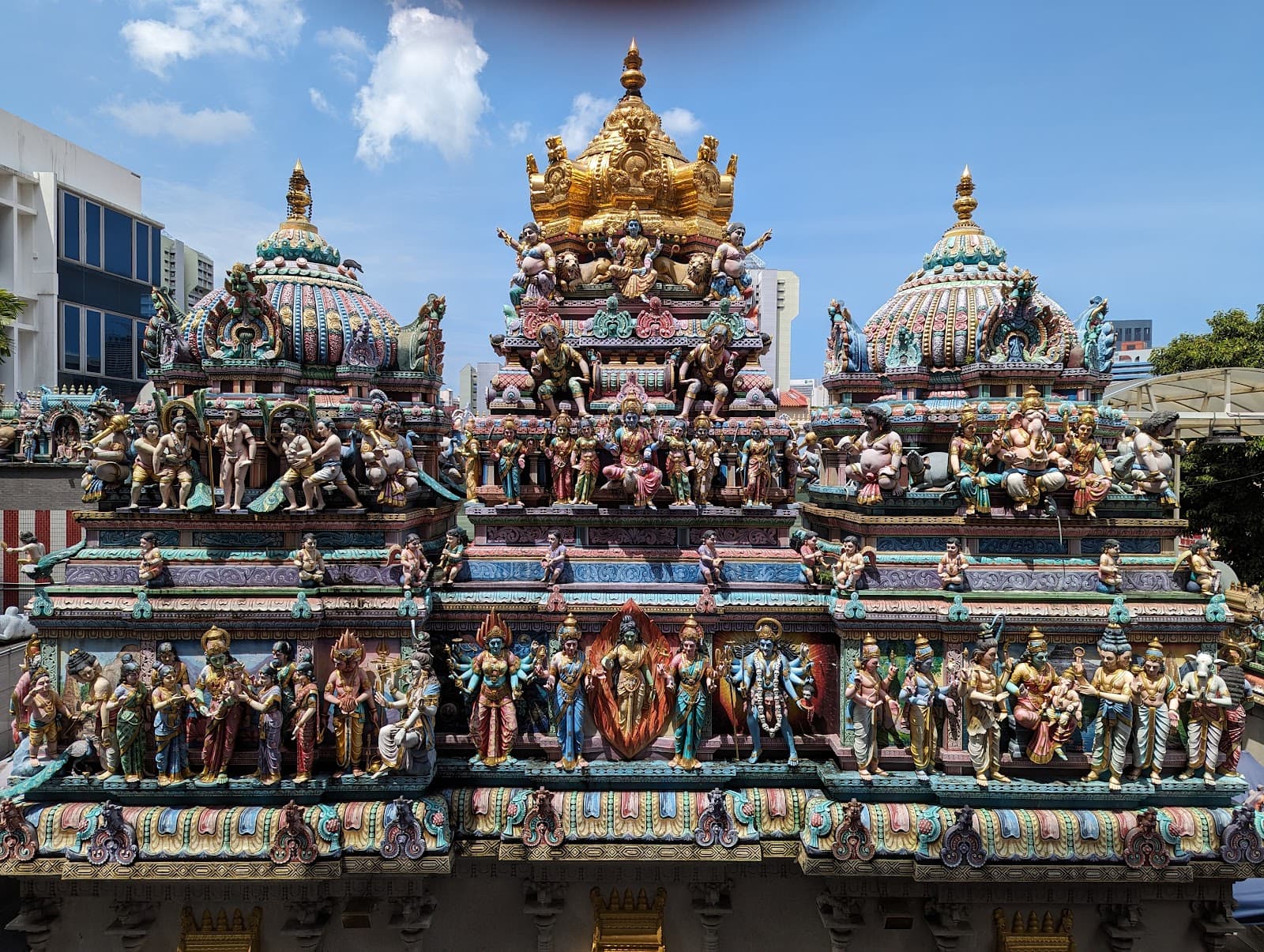 Sri Veeramakaliamman Temple was founded in 1881 by Tamil labourers and is Little India’s earliest Kali worship centre, presiding over Serangoon Road with an 18-metre rajagopuram bearing 600 hand-paint...