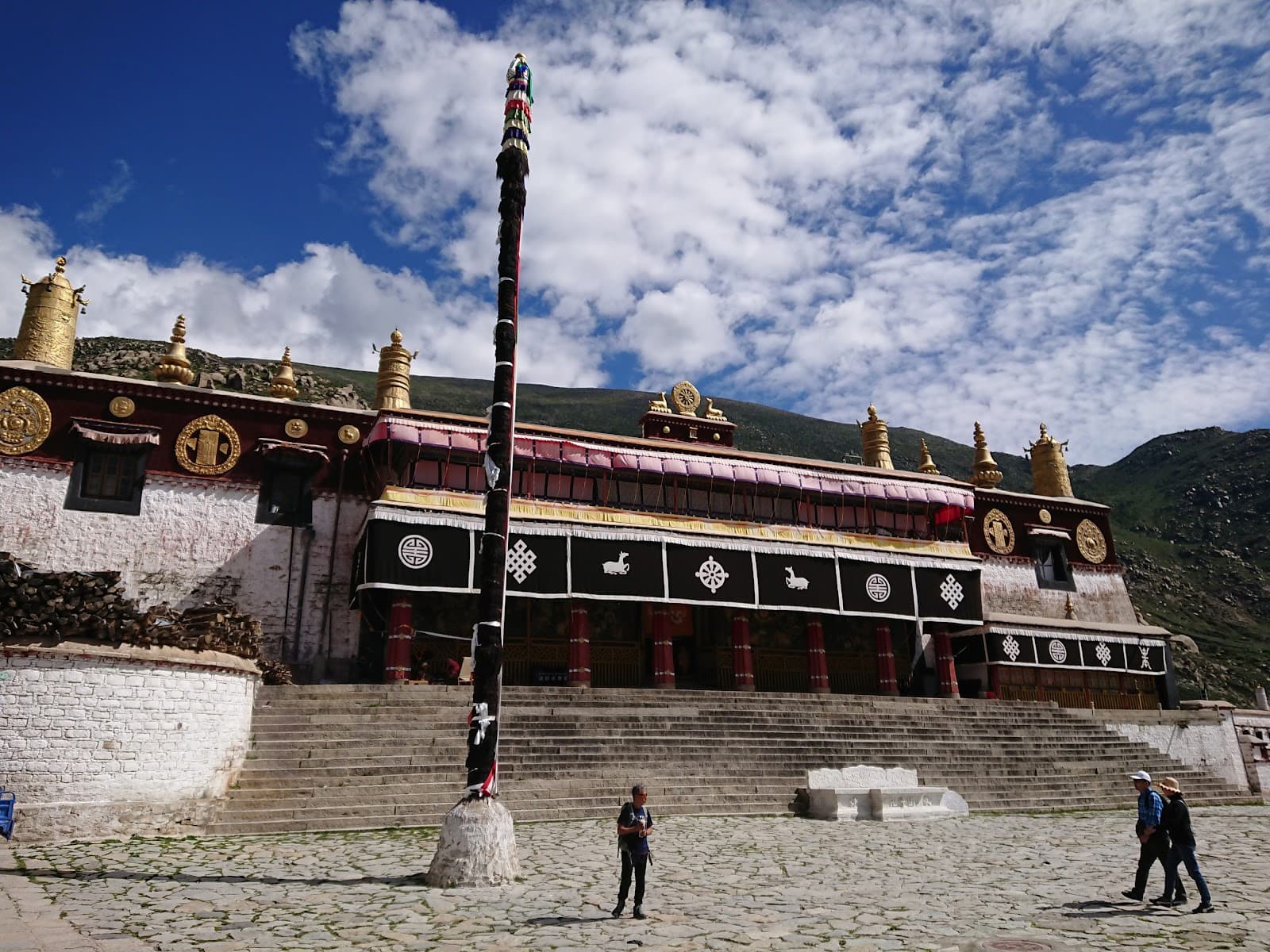 Drepung Monastery Lhasa Tibet monument in Lhasa, Lhasa (850033), Tibet, China, Tibet - Indo-Tibetan Buddhist architecture style, Nalanda architecture style, Indic Buddhist architecture style (Medieval Period) - thumbnail